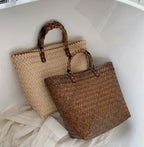 Elyra Woven Summer Tote