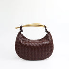 Elyra Woven Curve Handbag