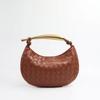 Elyra Woven Curve Handbag