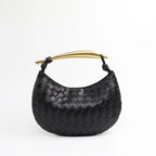 Elyra Woven Curve Handbag